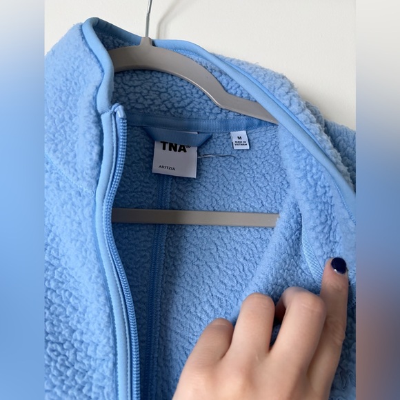 Aritzia TNA Polar Fleece Half Zip - Picture 3 of 3